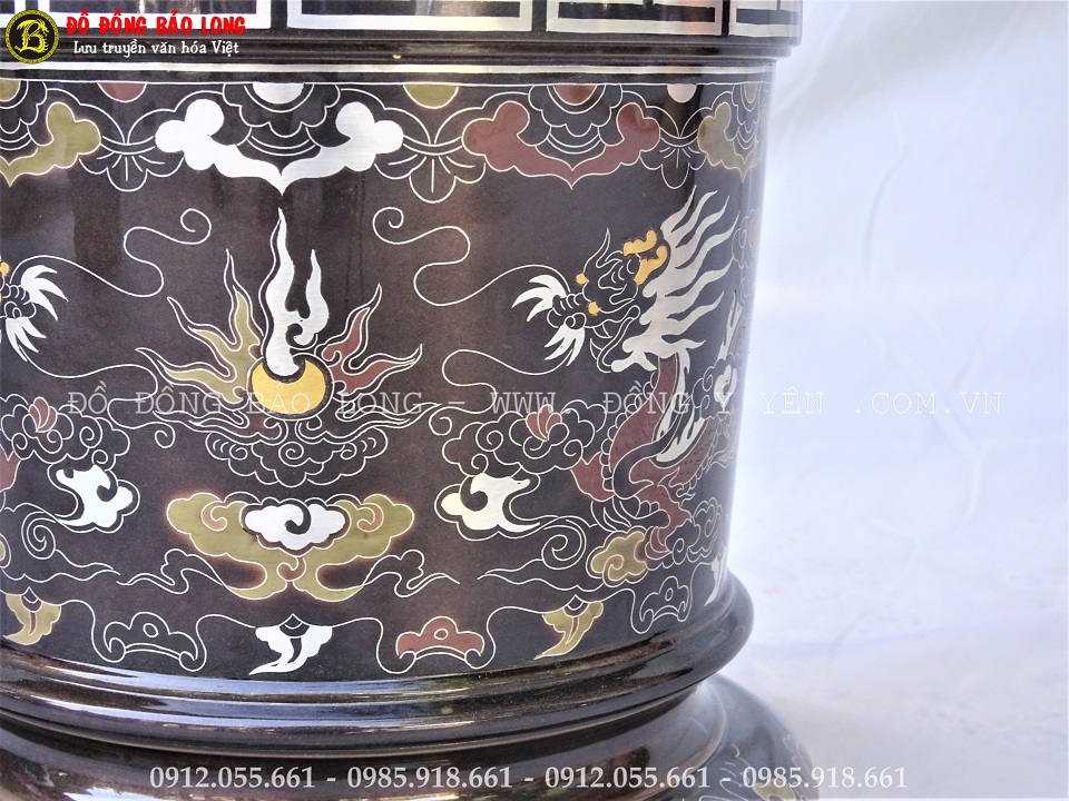 bát hương khảm tam khí