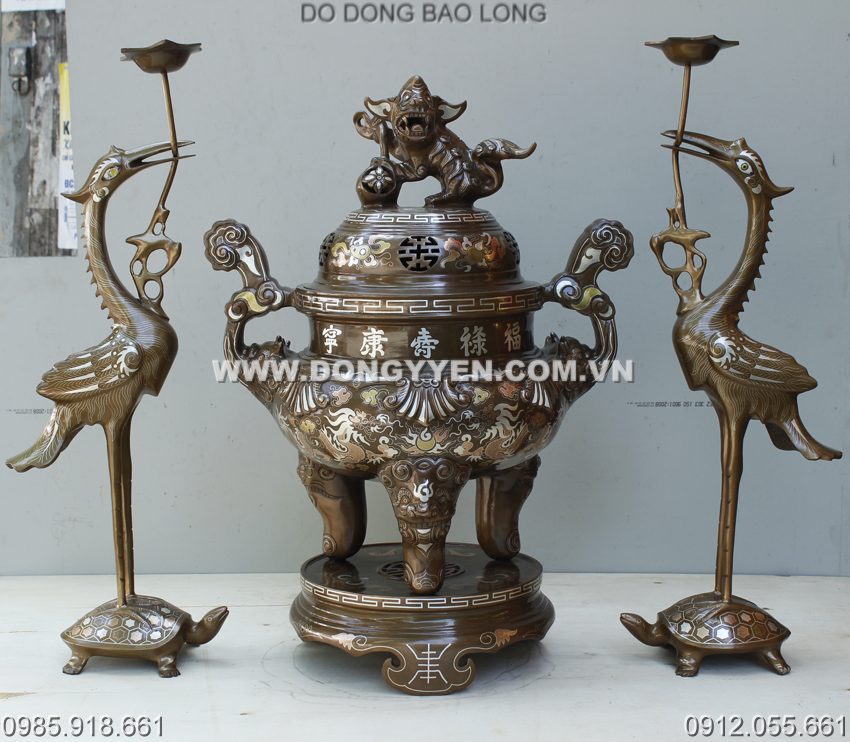 Bộ Tam Sự Khảm Tam Khí 60cm