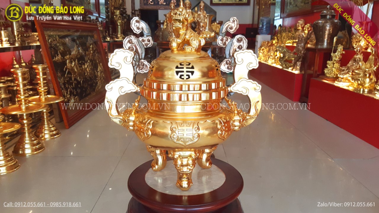 đồ thờ dát vàng 9999