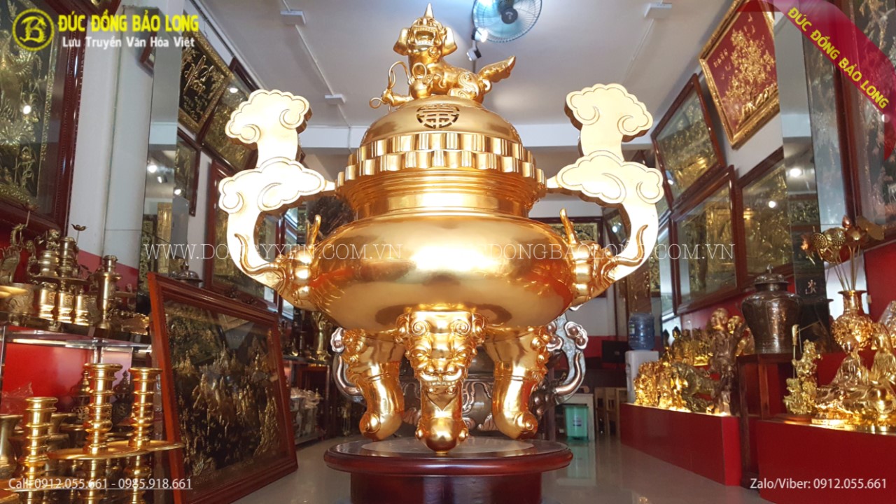 đồ thờ dát vàng