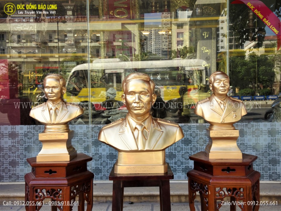 đúc tượng chân dung bằng đồng