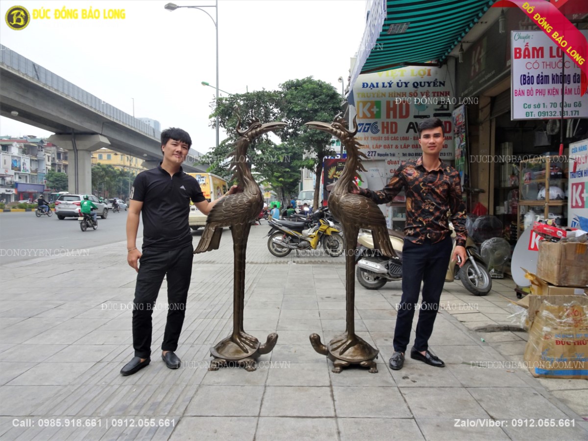 đôi hạc thờ cúng
