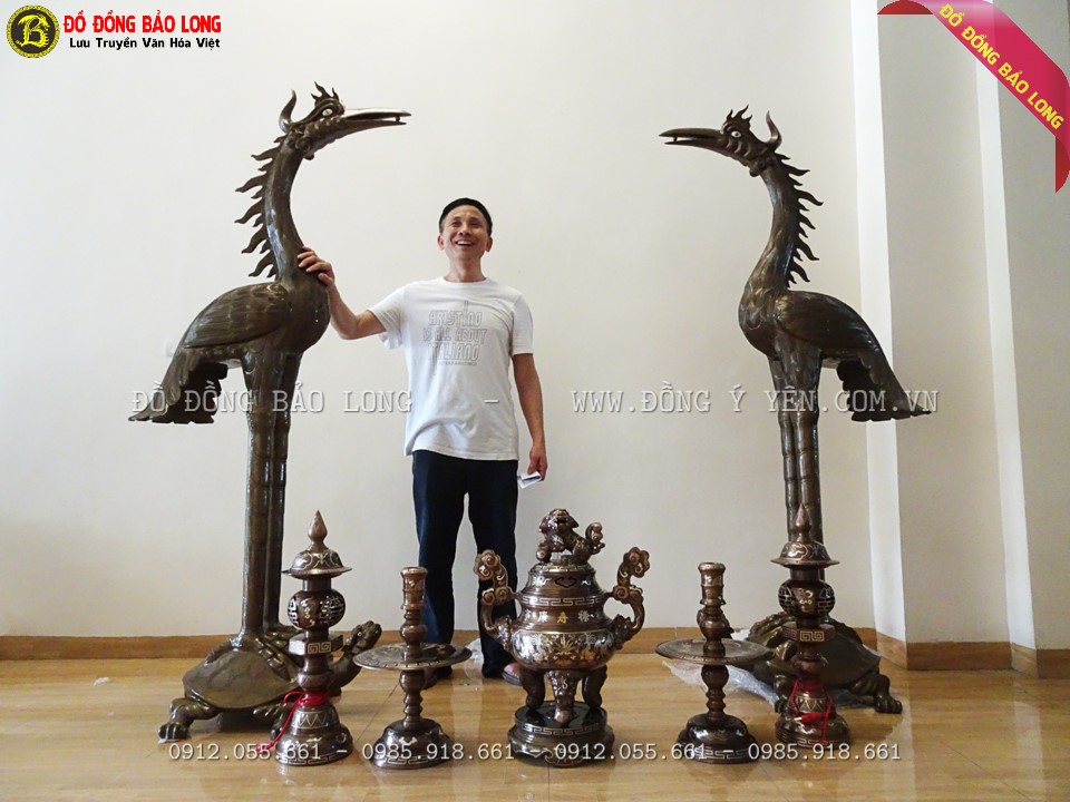 hạc đồng thờ cúng