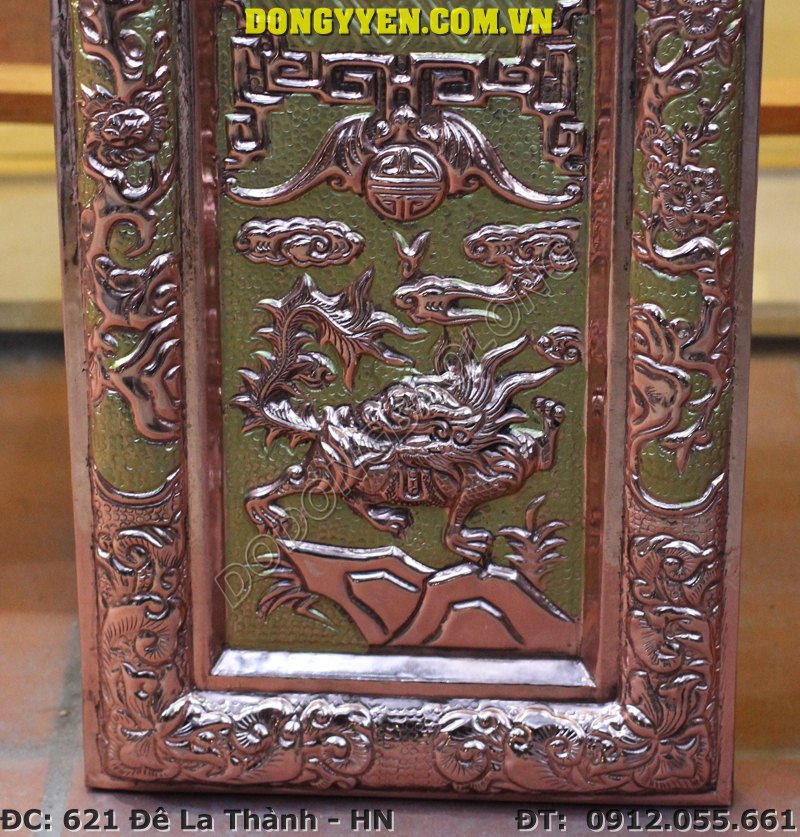 Chạm hình tứ quý, tứ linh