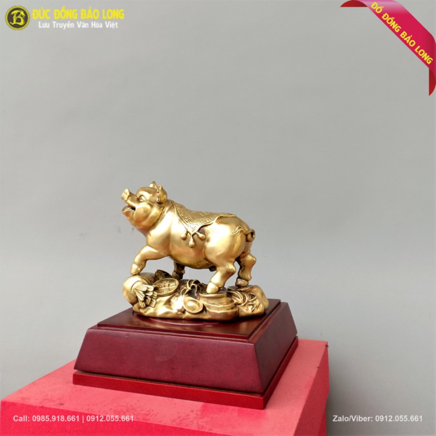 Con Heo (Lợn) Bằng Đồng Cỡ Nhỏ