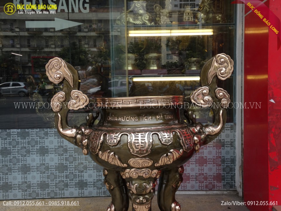 đúc lư hương đồng
