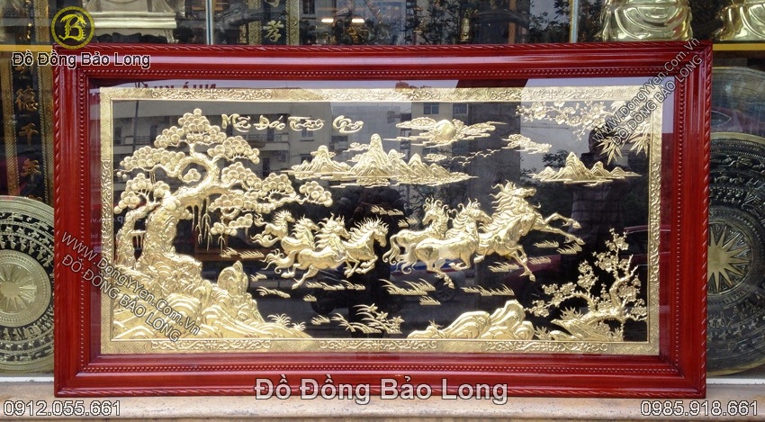 tranh mã đáo thành công bằng đồng 1m97