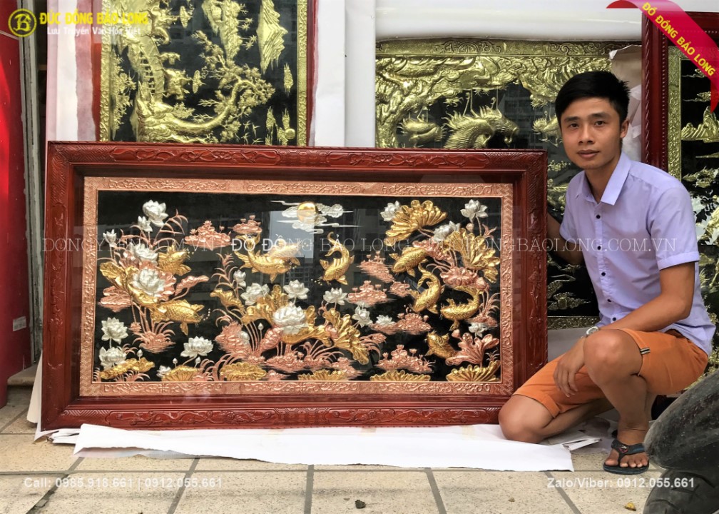tranh cửu ngư quần hội