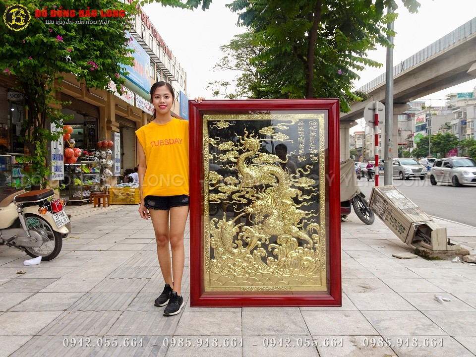 Tranh cá chép hóa rồng