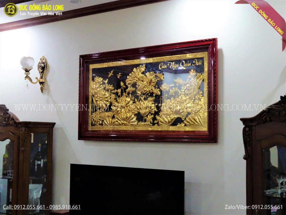 tranh đồng cửu ngư quần hội