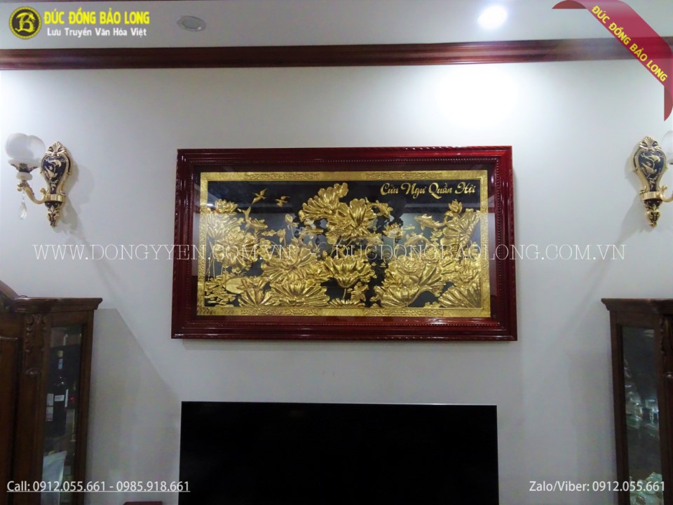 tranh cửu ngư quần hội