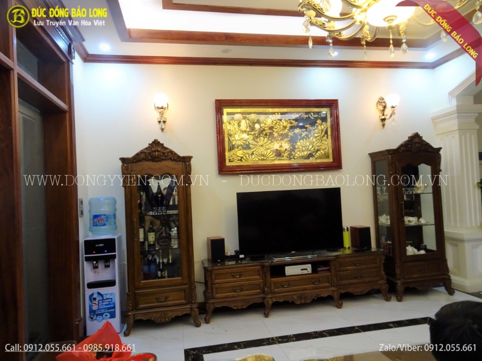 tranh đồng cửu ngư quần hội