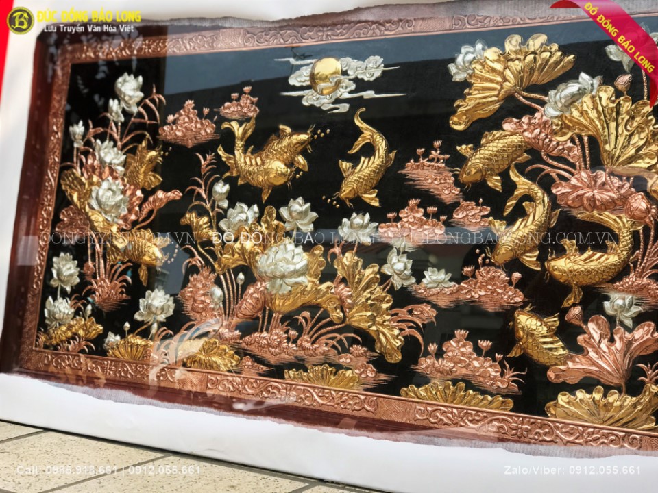 tranh cửu ngư quần hội