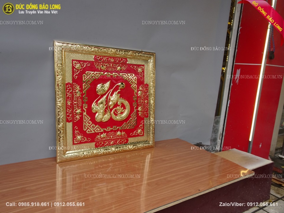 tranh chữ phúc hóa rồng