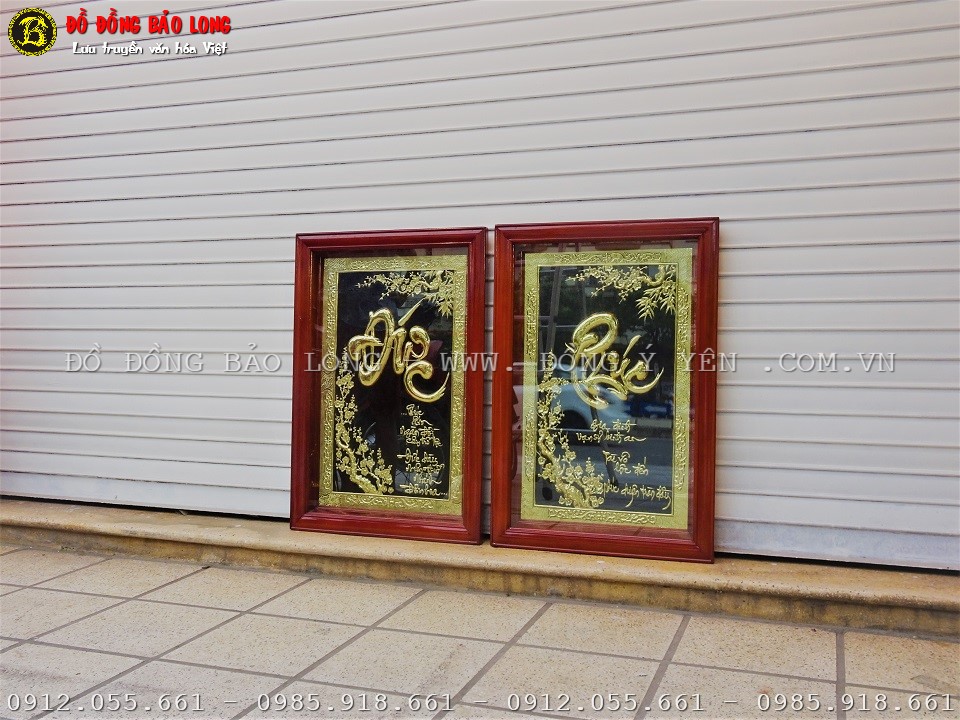 tranh chữ đức phúc