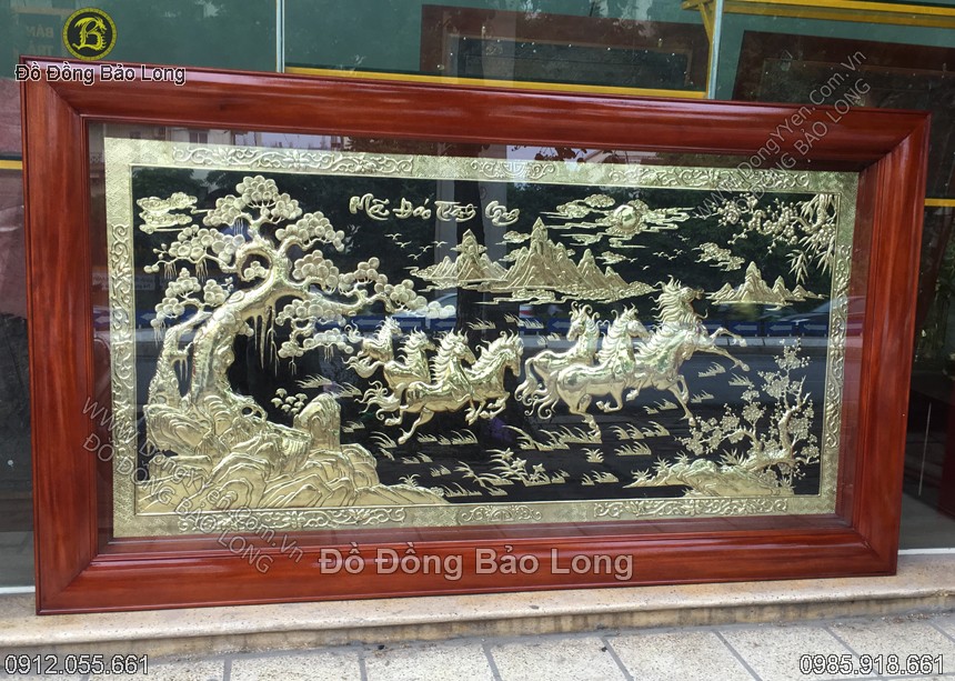 tranh mã đáo thành công bằng đồng 2m31