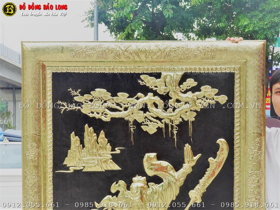 tranh quan công bằng đồng