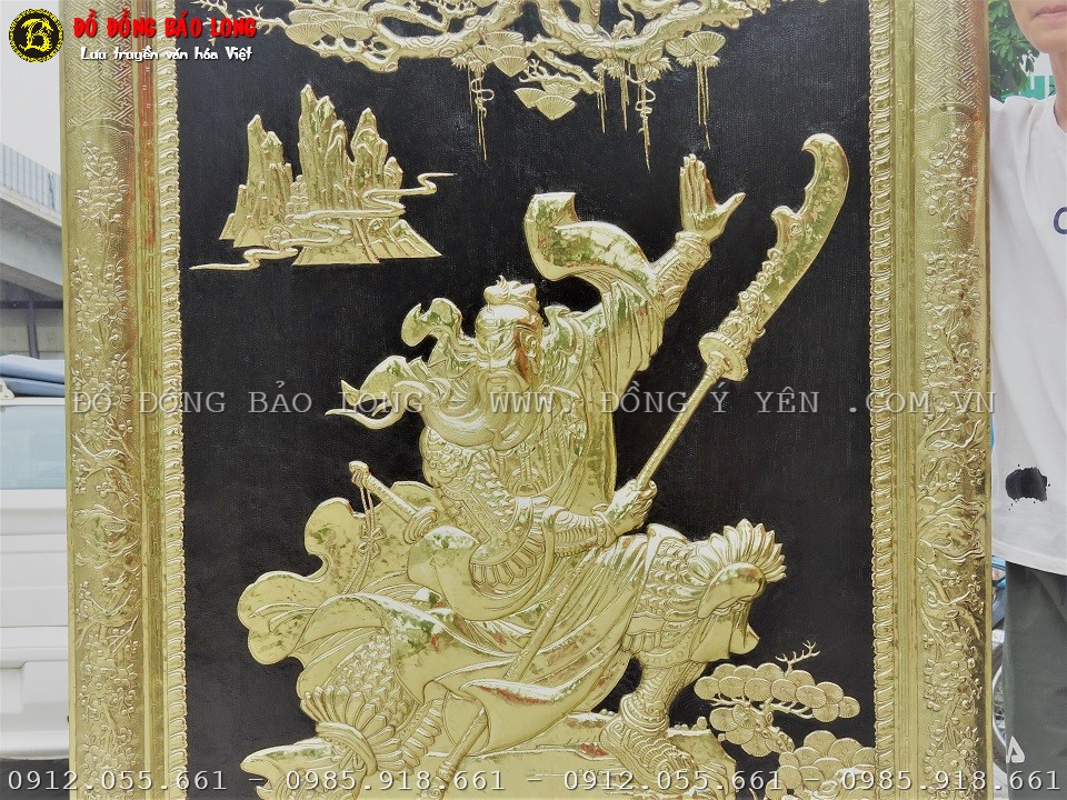 tranh quan công bằng đồng