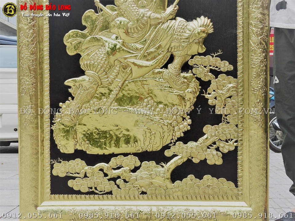 tranh quan công bằng đồng