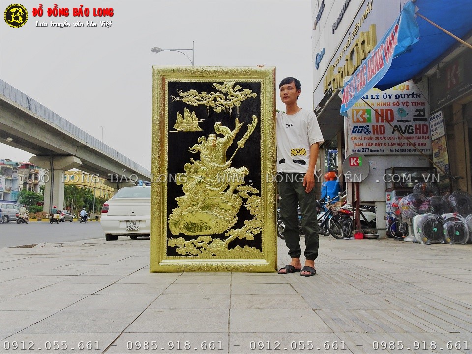 tranh quan công bằng đồng