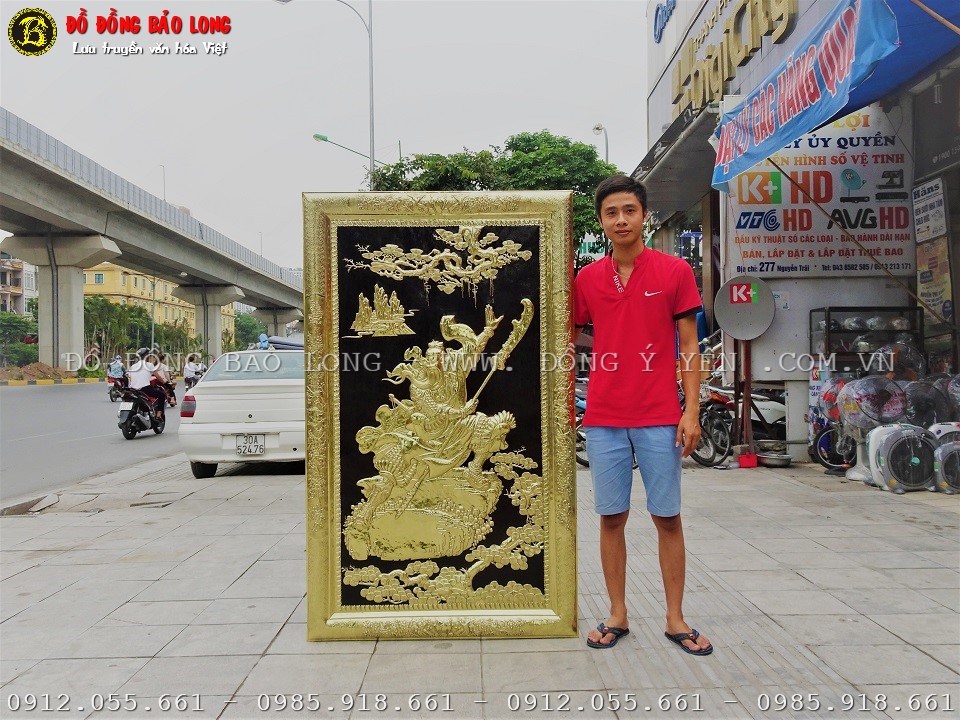 tranh quan công bằng đồng