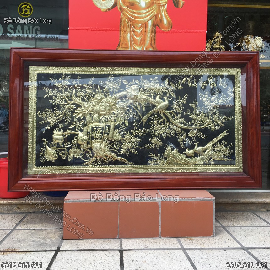 Tranh Vinh Hoa Phú Quý 1m55