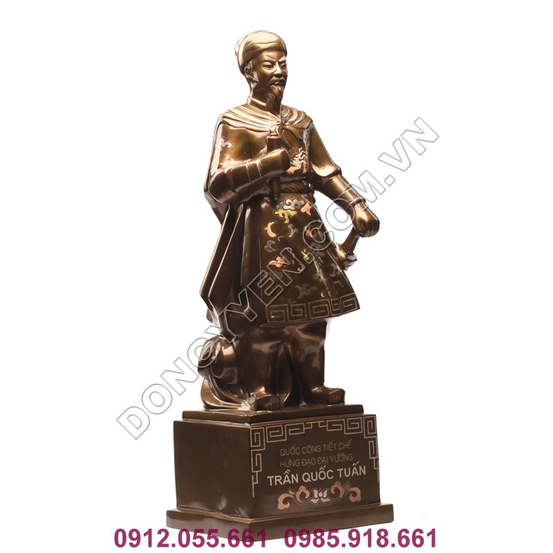 tượng trần hưng đạo 70cm