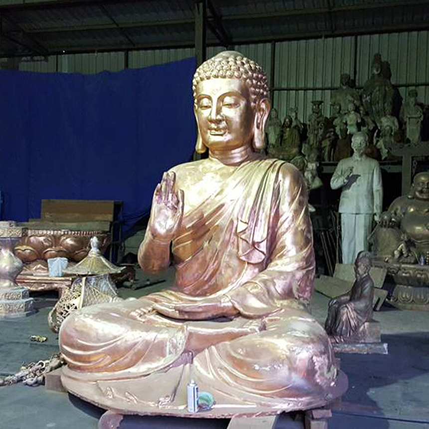 Đúc Tượng Phật Bằng Đồng