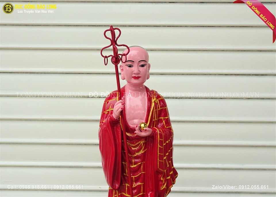 tượng địa tạng bằng đồng