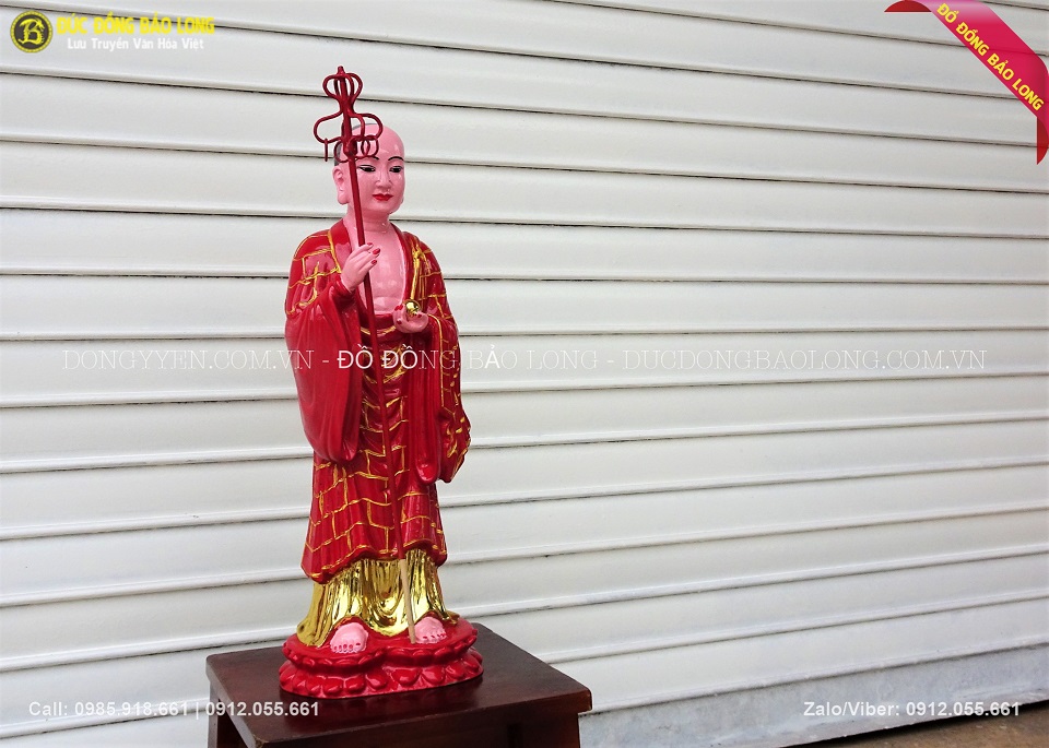tượng địa tạng bằng đồng