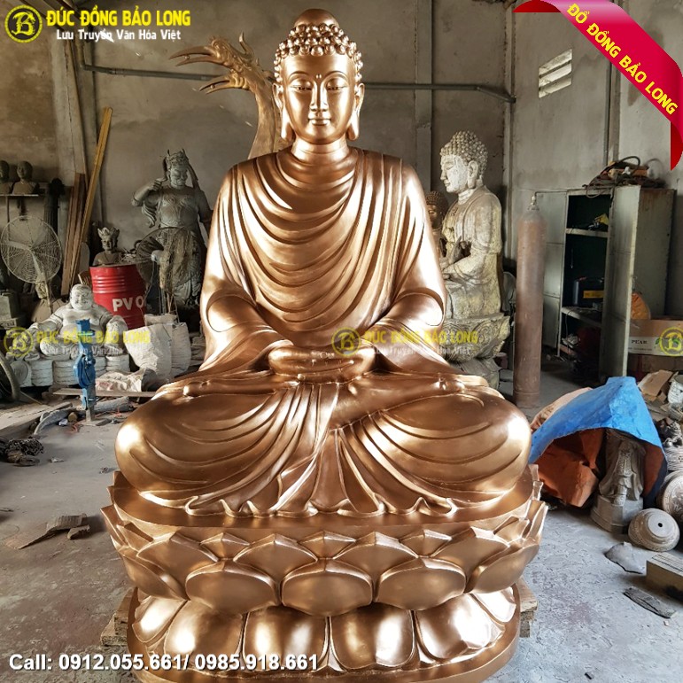 Địa chỉ nhận đúc tượng Phật bằng đồng tại Bắc Giang uy tín, chất lượng