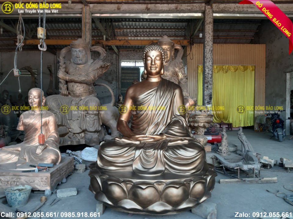 Địa chỉ nhận đúc tượng Phật bằng đồng tại Lai Châu uy tín, chất lượng