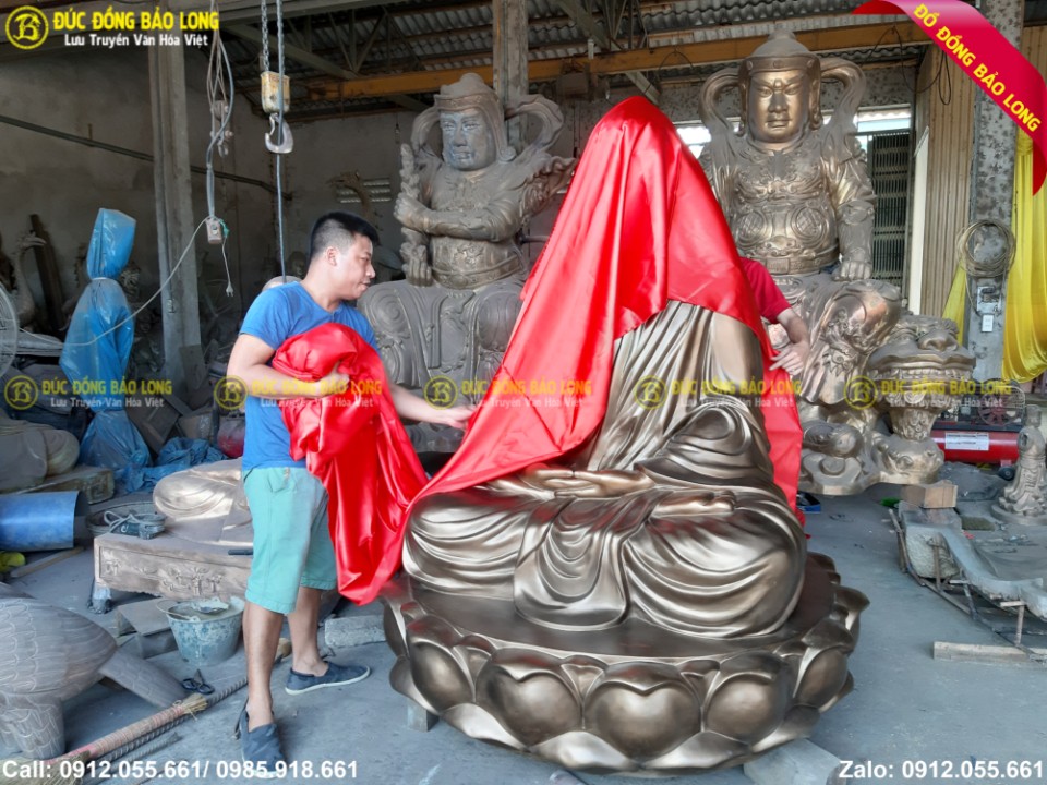 Địa chỉ nhận đúc tượng Phật bằng đồng tại Trà Vinh uy tín, chất lượng