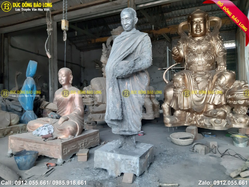 Địa chỉ nhận đúc tượng Phật bằng đồng tại Yên Bái uy tín, chất lượng