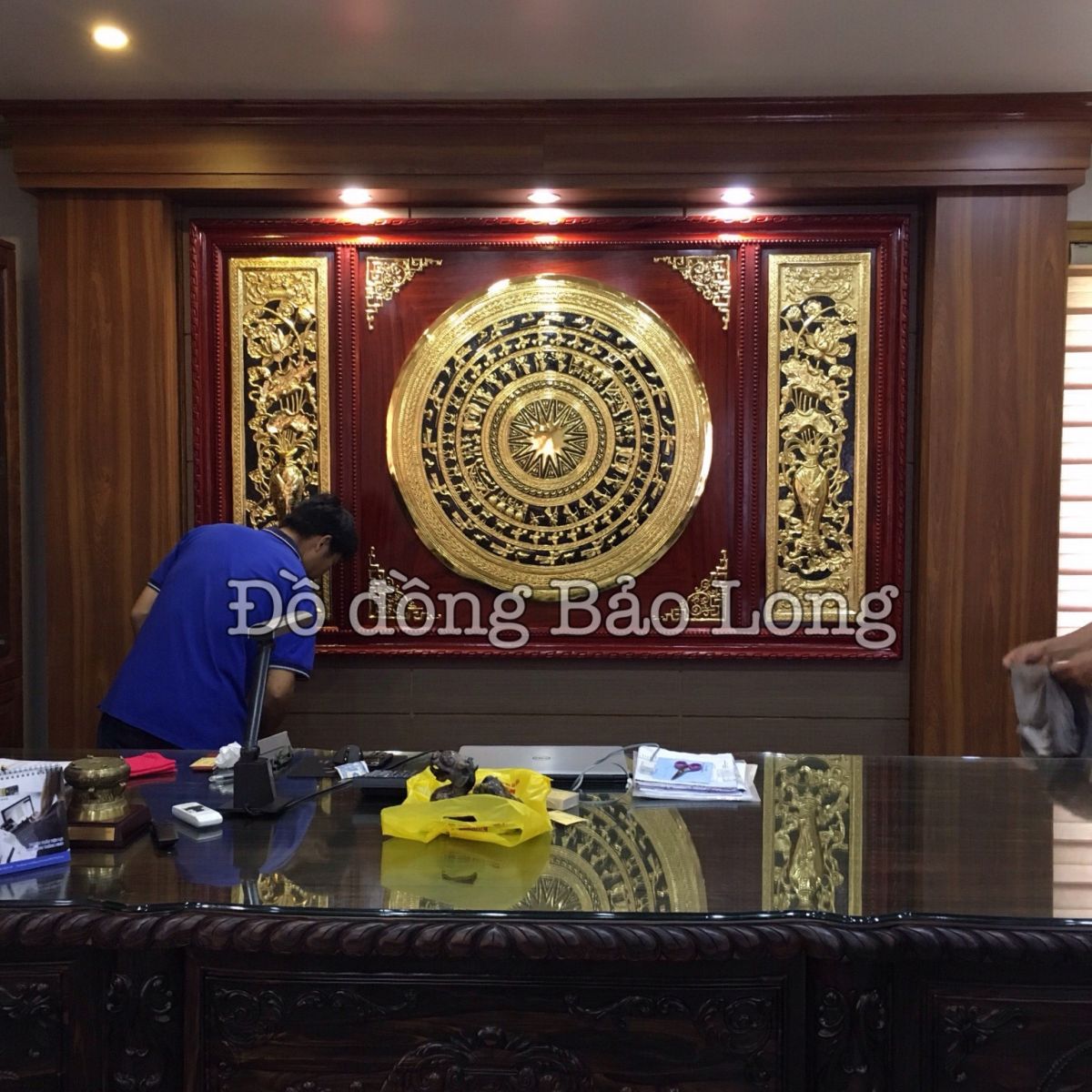 Dự án tranh đồng mạ vàng cho biệt thự của Đại gia Quảng Ninh