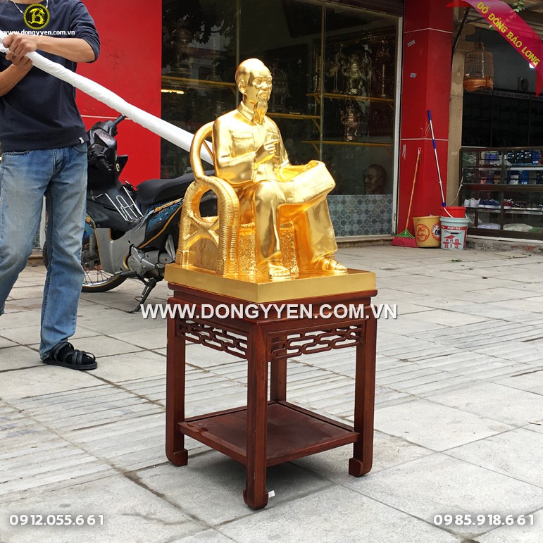 Địa chỉ Tượng Bác Hồ bằng đồng tại Lâm Đồng uy tín, chất lượng nhất