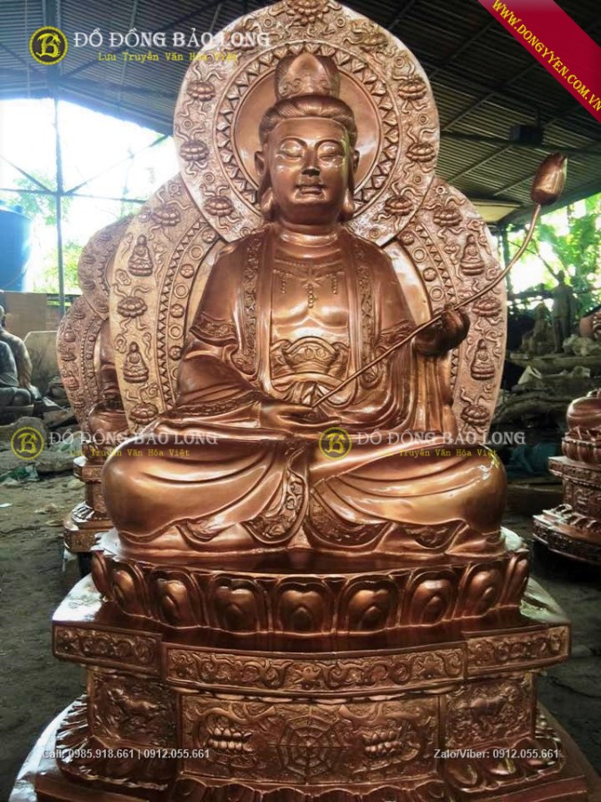 Ý nghĩa tượng Đại Thế Chí Bồ Tát - Phật bản mệnh tuổi Ngọ