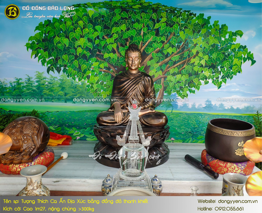 Các chất liệu thường dùng để chế tác tượng Phật Thích Ca