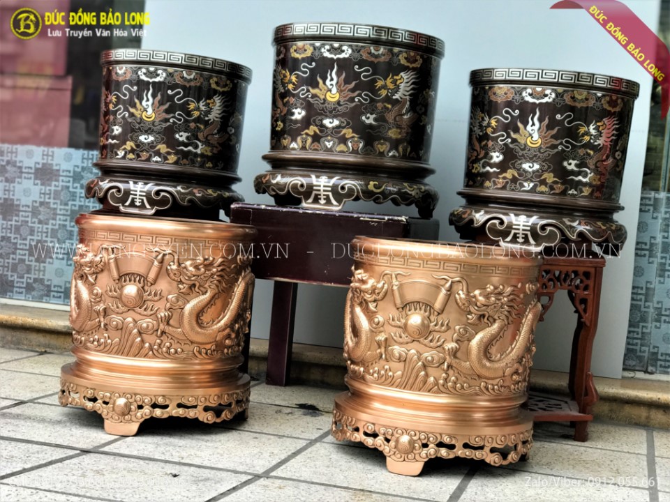 bát hương tam bảo