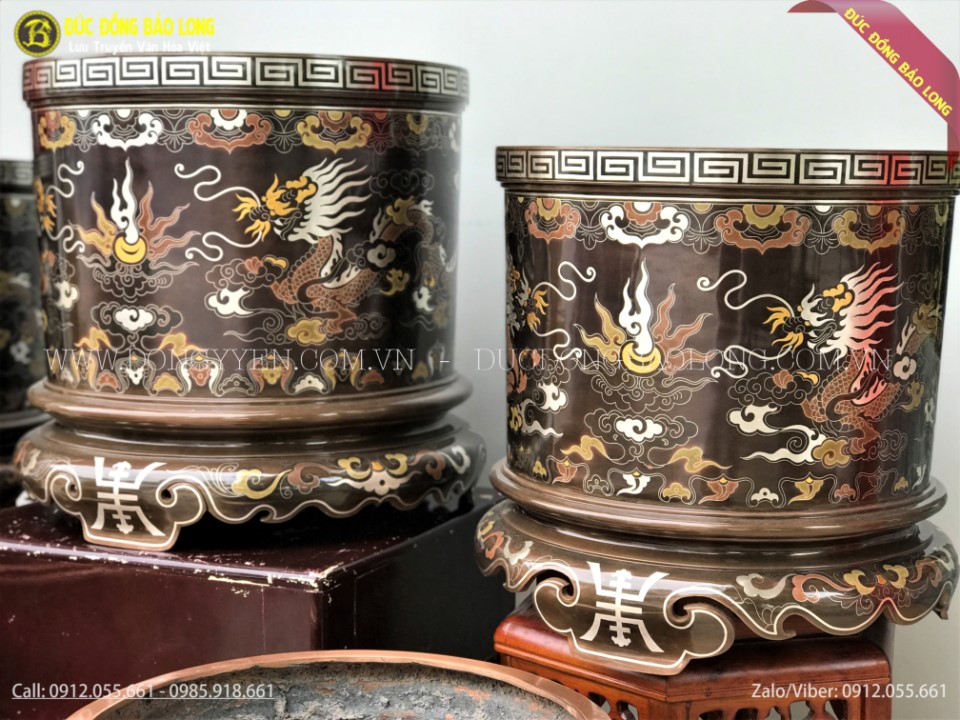 bát hương khảm