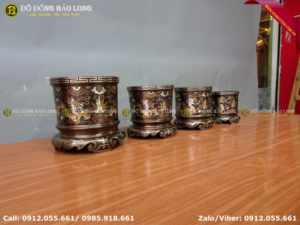 bát hương khảm tam khí
