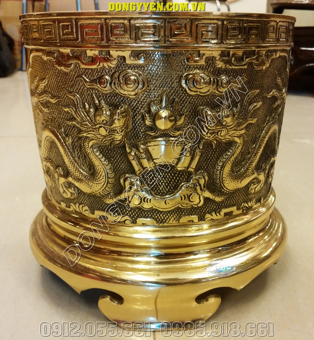 Bát Hương Đồng Đài Loan Đường Kính 16cm