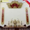 Bộ Ngũ Sự Bằng Đồng Đỉnh Hoa Sòi 60cm
