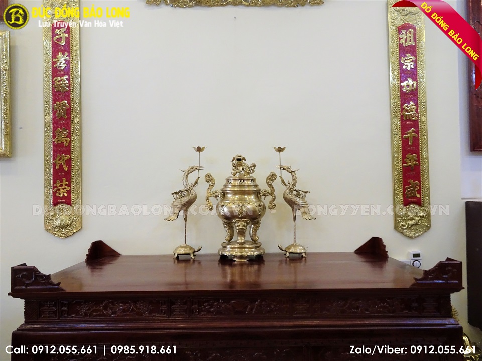 bộ tam sự đỉnh long vân ngũ phúc quần hội 70cm