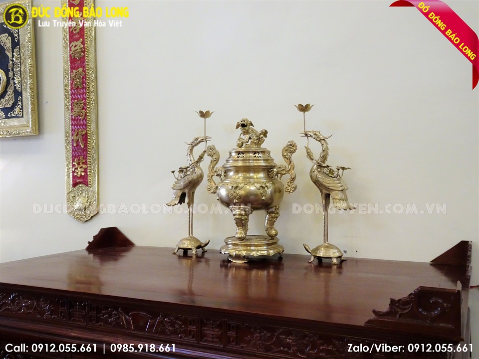 bộ tam sự đỉnh long vân ngũ phúc quần hội 70cm