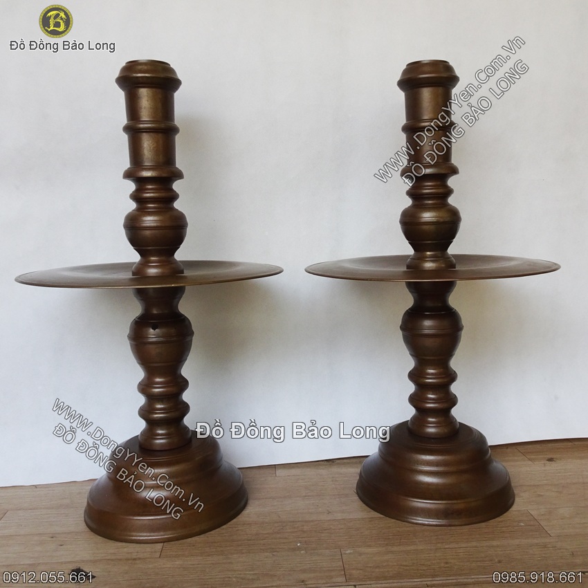 Đôi Chân Nến Loại To Cho Nhà Thờ 72cm