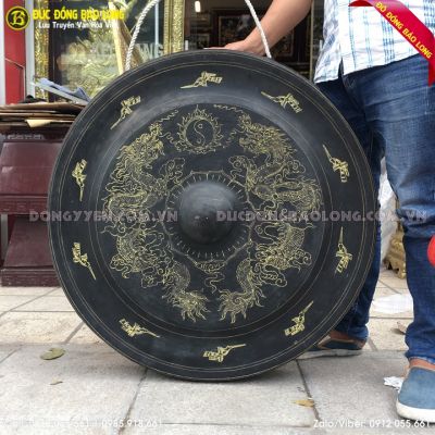 Chiêng đồng ĐK 80cm Cho Khách Ở Quảng Bình