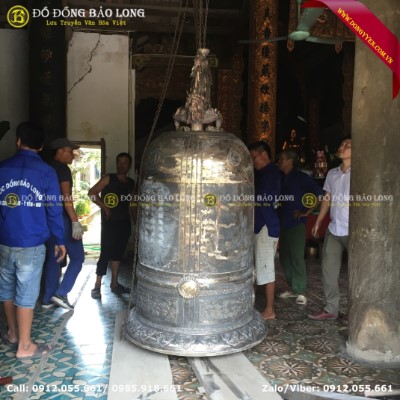 Đúc Đại Hồng Chung 1 Tấn cho chùa Phú Thị, Hưng Yên