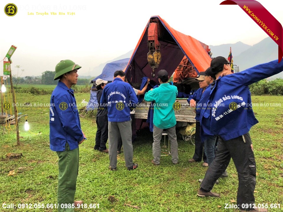 đúc đại hồng chung cỡ lỡn