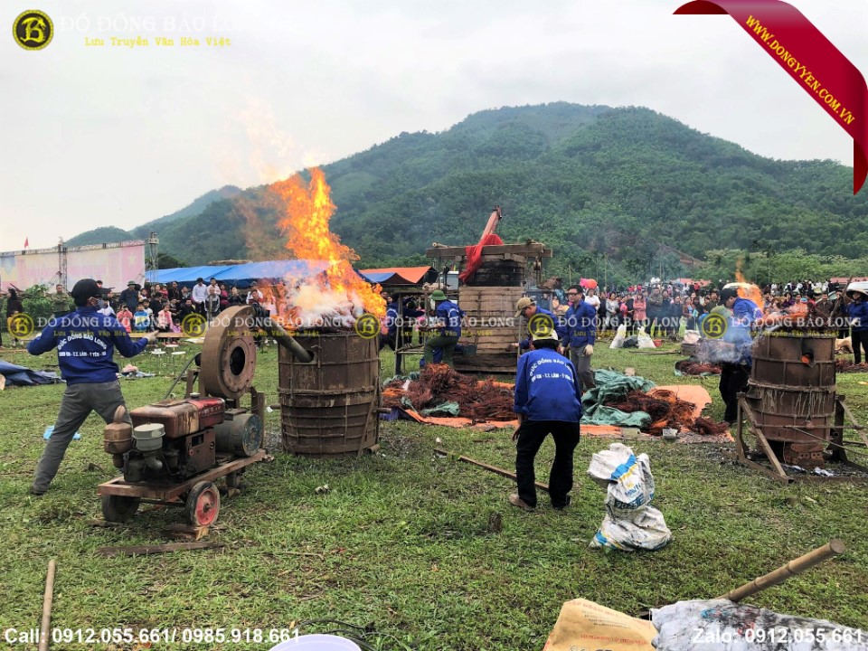 quy trình đúc đại hồng chung